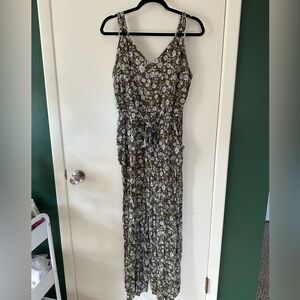 NOBO No Boundaries green floral jumpsuit